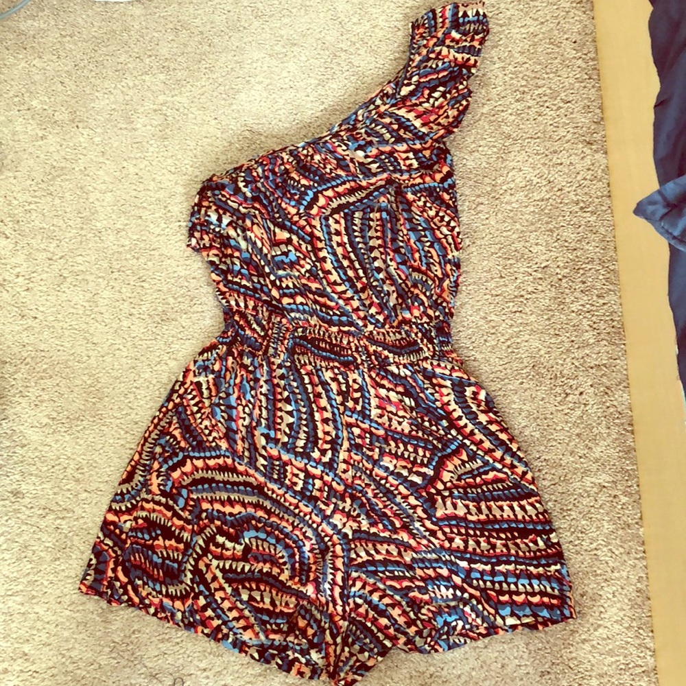 Bar III • One Shoulder Romper